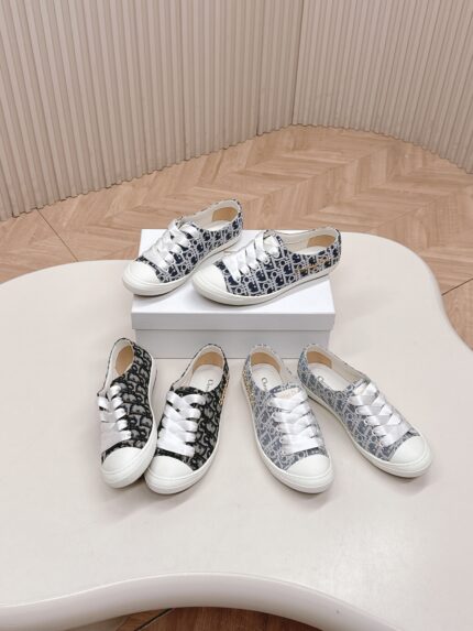 Dior Autumn Monogram Canvas Casual Shoes