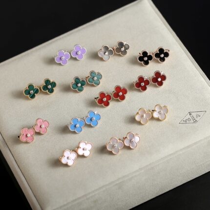 Van Cleef & Arpels Vintage Alhambra Classic Collection Earrings