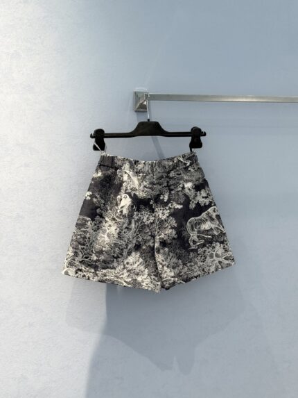 Dior Forest Floral Print Skort