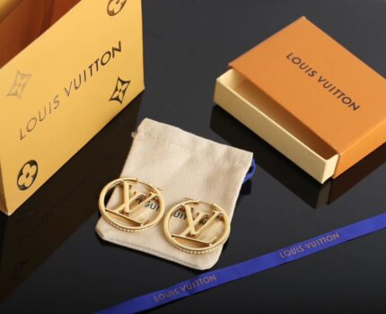 Louis Vuitton Letter Earrings