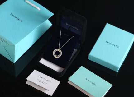 Tiffany Edge Collection Tiffany Round Two-Tone Necklace