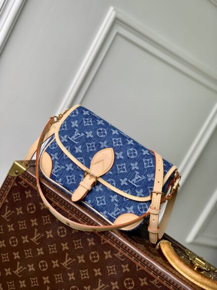 Louis Vuitton denim crossbody bag