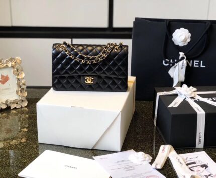 Chanel 𝐶𝐿𝐴𝑆𝑆𝐼𝐶 𝐹𝐿𝐴𝑃 𝕄𝕖𝕕𝕚𝕦𝕞 ℂ𝔽 Bag