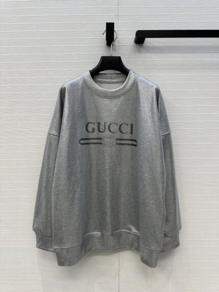 Gucci Starry Sky Silver Crew Neck Sweatshirt