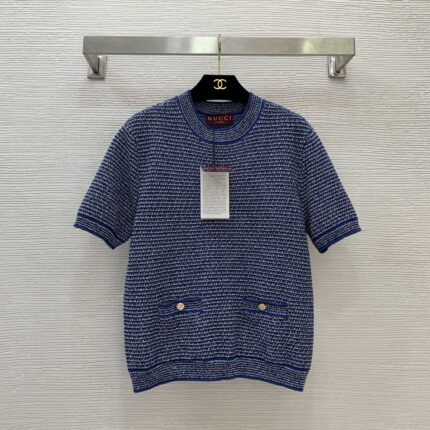 GUCCI pullover short-sleeve knitted Top