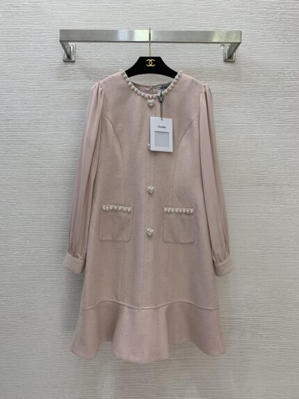 CHANEL Long-Sleeved Dress