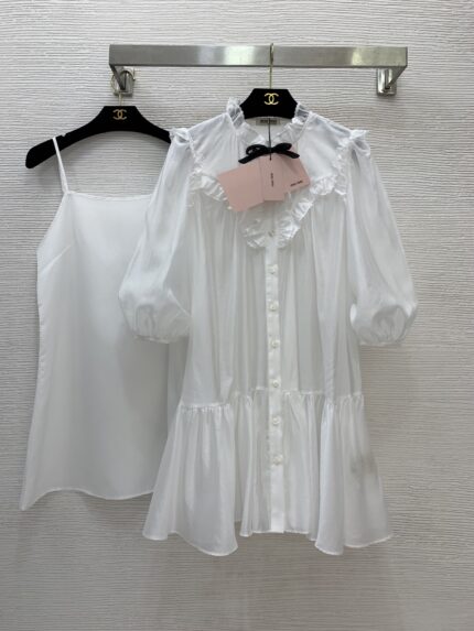 MiuMiu white dress