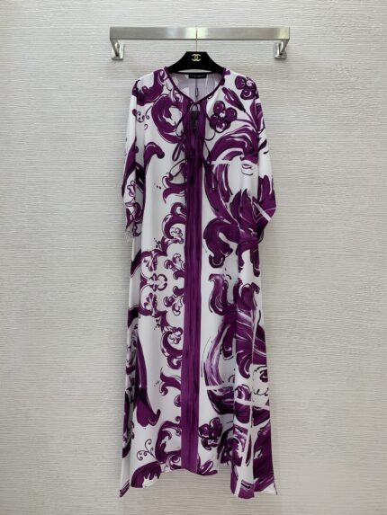Dolce & Gabbana Long-sleeved Mid-sleeve Dress