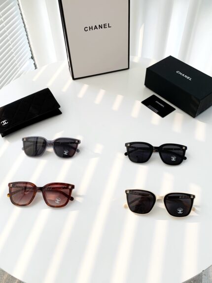 Chanel Round Oversized Sunglasses