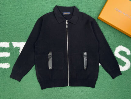 Louis Vuitton Knitted Waist-cinched Men's Jacket