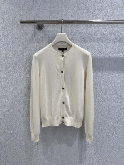 loro piana 25Fw new autumn and winter collection, classic minimalist polo collar cashmere knit sweater