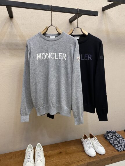 Moncler  Jacquard Crew Neck Sweater