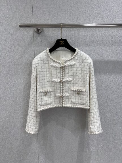 Chanel Heavy Industry Button Tweed Coat