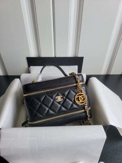 Chanel 25a double layer box bag