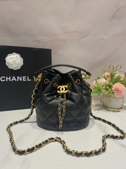 Ohane1 Sheepskin Bucket Bag