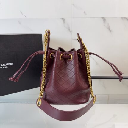 🍒Y Home🍒 LE CASSANDRE lambskin bucket bag